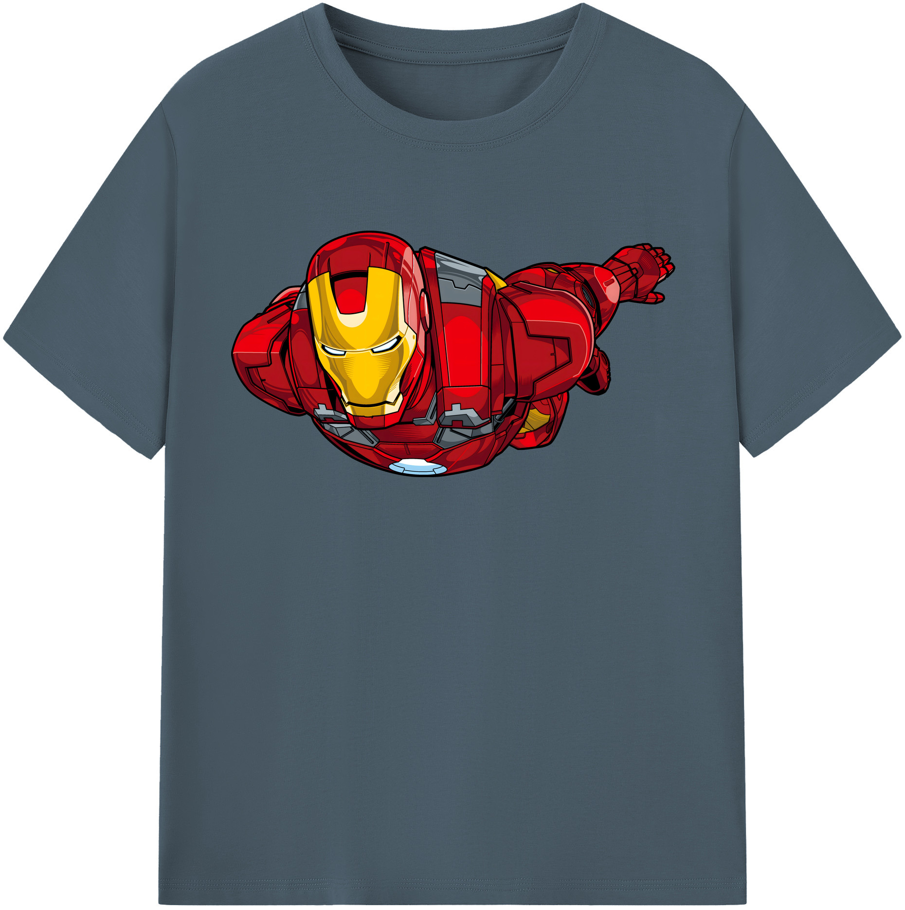 （画像用） アベンジャーズ The Avengers 綿100％半袖Tシャツ（フロントプリント）